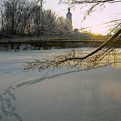 photo "The river Satis – in the Winter"