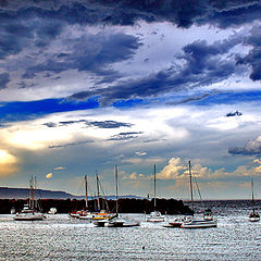 photo "Sunset at Harbour"