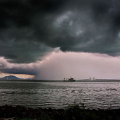 photo "Thunder-storm. Penang."