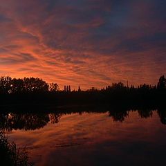 photo "Sunset over Volga"