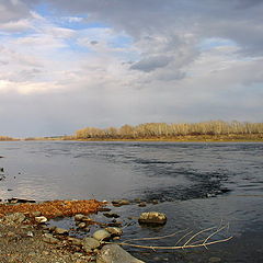 photo "Autumn at the Yenisey-river"