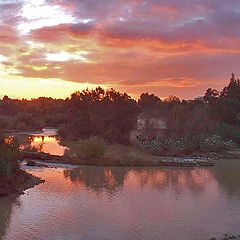 фото "sunset at andalusia"