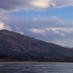 photo "Mountains, Yenisey, Autumn"