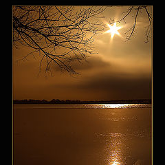 photo "in bronze #1  `` between the sky and... water``"