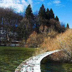 photo "Plitvica lakes"