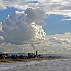 фото "Plume of the chimneys"