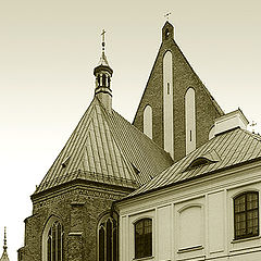 photo "Geometry of old Warsaw"