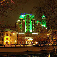 photo "night Moscow - 5, hotel "Katerina""