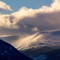 фото "Sunstrokes in the storm"