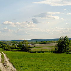 фото "Деревенская дорога."