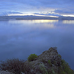 photo "sunset in blue"