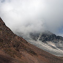 photo "There, behind clouds..."