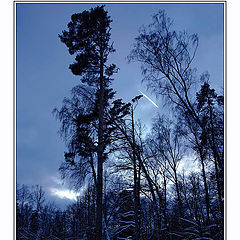 photo "Falling of a meteorite"