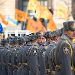 photo "Kiev in day the inauguration of the President of U"