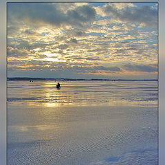 photo "Fisher fishing fish"