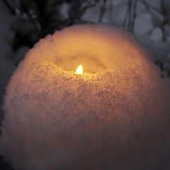 photo "Wood candlestick..."