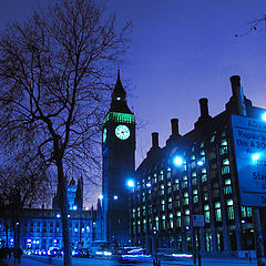 photo "London in Blue"