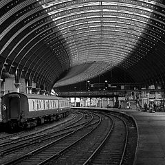 photo "RR Station, York Eng."