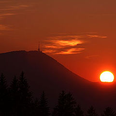 photo "Footbal running down the Mountain ;-)"