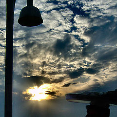 photo "sunset from izmir"