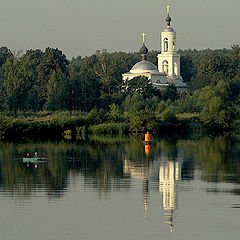 photo "Morning on Moscow canal."