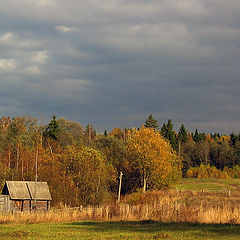 photo "In the autumn in village..."