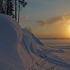 фото "Картинка со снегом и солнцем"