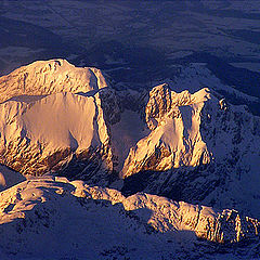 photo "The Alps on sunrise"