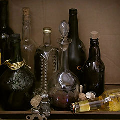 photo "Still-life with bottles"