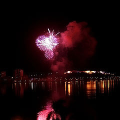 photo "Fireworks in the Bay of Luanda"