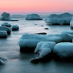 фото "Холодное море в холодных тонах"