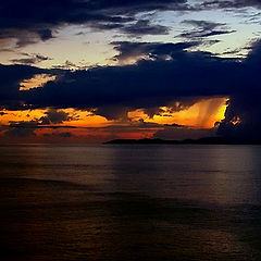 фото "Raining at Sunset"