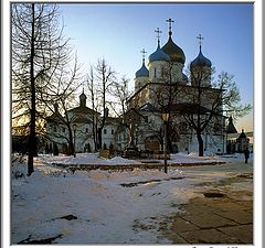 photo "Novospassky monastery. Yard"