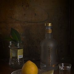 photo "Vodka with lemon"