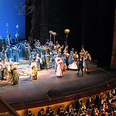 photo "The first performance of opera "Falstaff" in Bolsh"