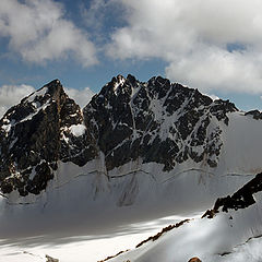 photo "Caucasus. Peak Ronketti <br />	Тема:   <br />Транслитерирова"