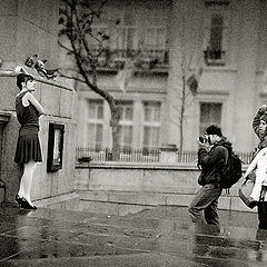 photo "Dreams on Trafalgar square"