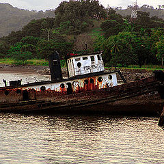 photo "Remains of an  old boat..."