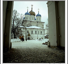 photo "Novospassky monastery. View from outside"