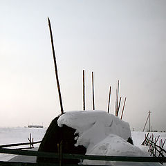 фото "Графика зимних полей"