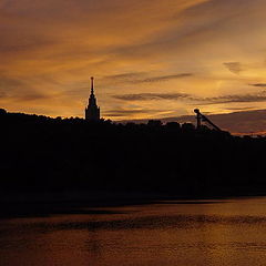 photo "Moscow sunset"