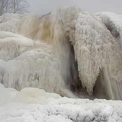 photo "Winter streams Jagala"