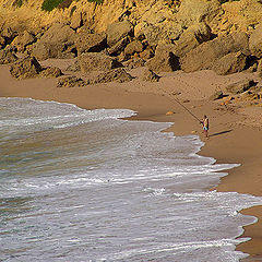 photo "Alone with the sea"