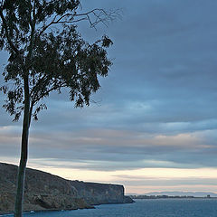 photo "To grow dark in the coast"