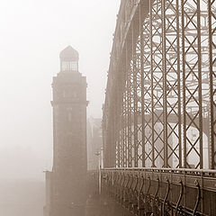 photo "The bridge in a fog"