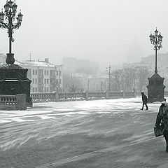 photo "a snow blizzard"