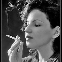 фото "Вечерняя сигарета"