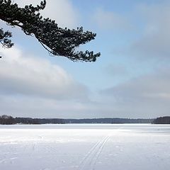 фото "Замерзшее озеро"