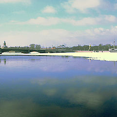 photo "Clouds in the river"