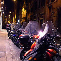 photo "Scooters in Rome"